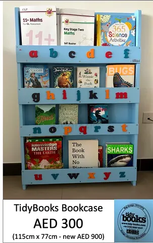 Kids Bookcase made by Tidy