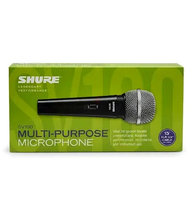 Shure SV 100 Wired Microphone- Brand new