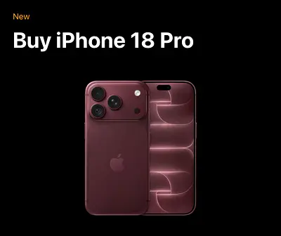 iPhone 18 Pro - l Brand New, Burgundy 1TB