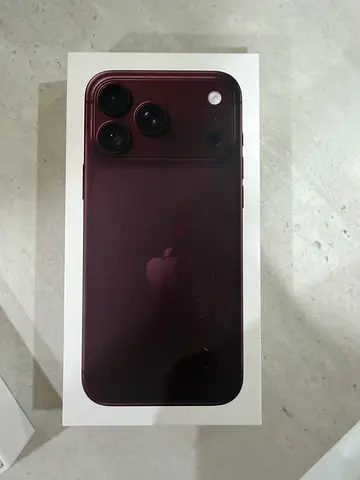 iPhone 18 Pro Max Burgundy 1TB TDRA- Brand New