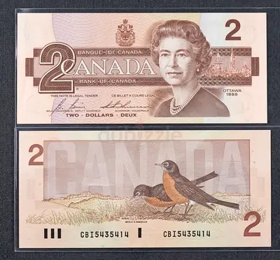 Banknote Canada 🇨🇦 2 Dollars