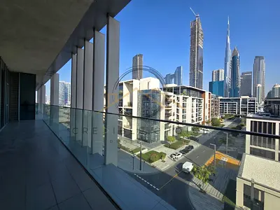 Spacious 3BR plus MR | Boulevard and Partial Burj View | No Construction