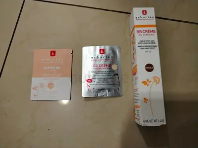 Erborian BB Cream Ginseng Chocolate 40ml, Samples