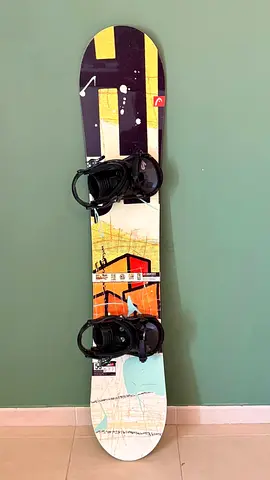 URGENT Moving Out: Head Snowboard 153cm with K2 Bindings