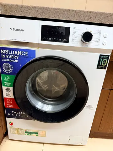 Used Bompani Front Load Washing Machine - 8kg, Excellent Working Condition