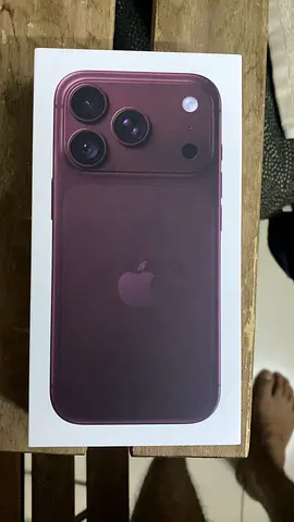 Apple iPhone 18 pro (boxed) - Burgundy , unopened