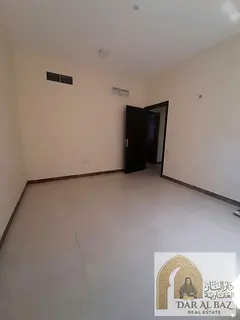 A one-bedroom apartment with a living room is available for annual rent in the Al Majara area of 