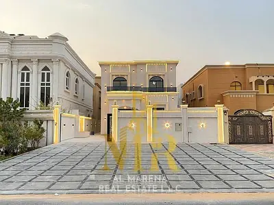 فرصة مميزة خلف نستو – عجمان | فيلا 5 غرف ماستر | أرض 5,000 قدم² | عمر 4 سنوات | شامل الرسوم والخدمات
