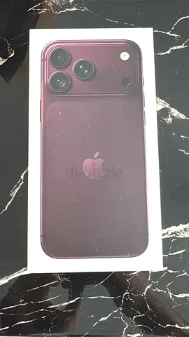 iPhone 18 Pro Max 256GB – Burgundy – Brand New Sealed 📱 iPhone 18 Pro Max 💾 256GB 🎨 Burgundy 📦