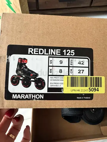 Marathon Redline 125 Inline Skates (Size EU 42 / US 9) - New in Box