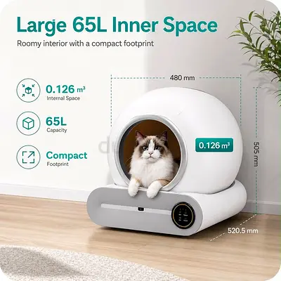 Wemart self cleaning cat litter