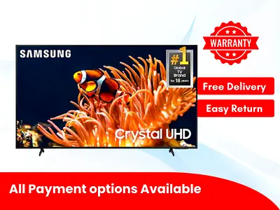 Samsung 85 Inch TV | DU8000 Series | Crystal UHD 4K Smart TV | Delivery | Warranty | 2024 | 85DU8000