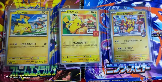 Pokemon cards Pikachu