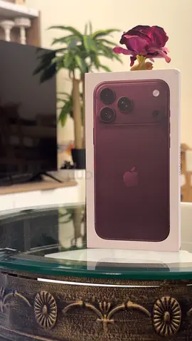 18 pro max 256gb burgundy new