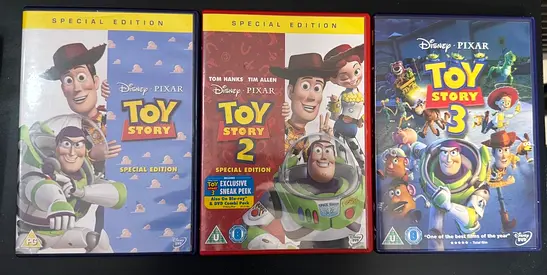 Toy Story Trilogy (Toy Story 1, 2 & 3) - DVD Special Editions
