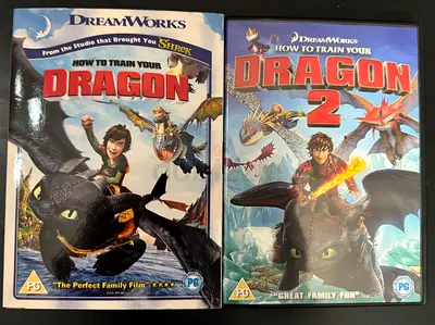 How to Train Your Dragon + How to Train Your Dragon 2 (DVDs)