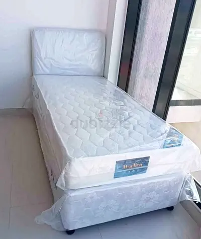 Brand new Single size Amrican Diwan base bed with Mattress Available