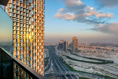 Sky-High 2BR | Burj Al Arab View | Business Bay