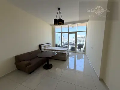 Studio Apartment | DAMAC Ghalia JVC | Balcony & City View
