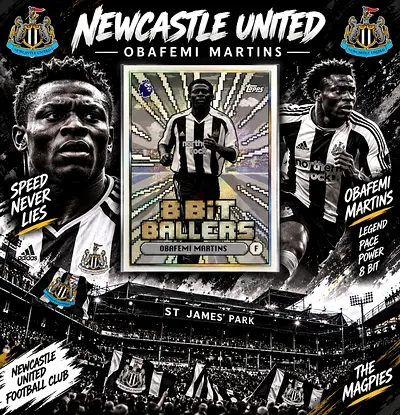 Topps Chrome Flagship - Newcastle United Bundle
