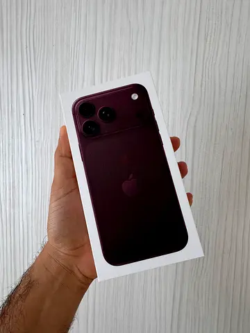 iPhone 18 pro max 512GB - Burgandy