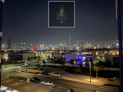 Full Sky line view/ Modern home/ Corner