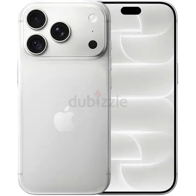 Apple 18 pro max silver