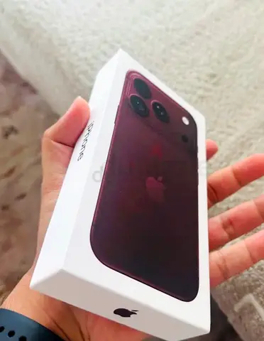 Sealed iPhone 18 Pro Max 256GB (Burgundy) in Original Box - Unopened TDRA