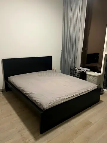 IKEA MALM bed frame, black, 160 x 200 queen