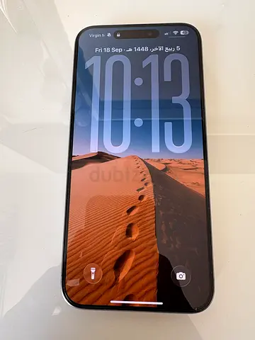 iPhone 15 Pro Max 512GB Natural Titanium – 100% Battery