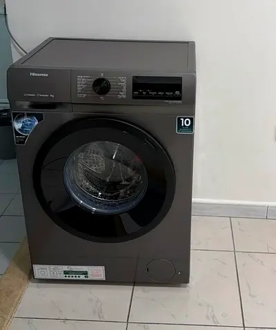 Hisense Front Load Washing Machine - 7kg, Grey, Good Condition