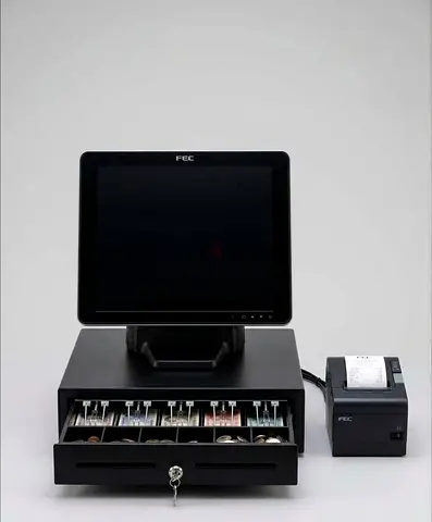 FEC POS  with Cash Drawer, Receipt Printer and life time software