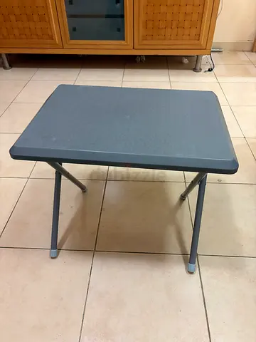 Compact Plastic & Metal Table for Sale