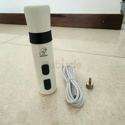 Cordless Electric Pet Nail Grinder Grooming Kit (USB Rechargeable) UNUSED