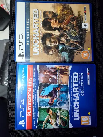 Uncharted PS5 CD full set for sale