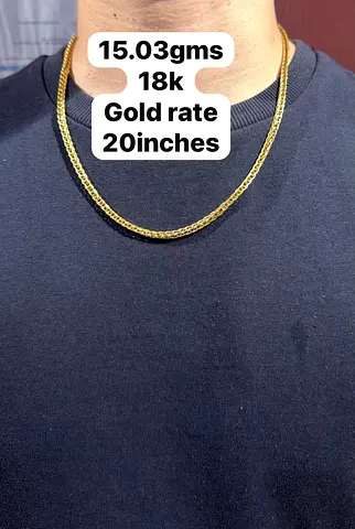 Gold necklace