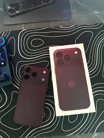 iPhone 18 Pro 512GB Burgundy – Brand New, Opened Only – Dubai Mall