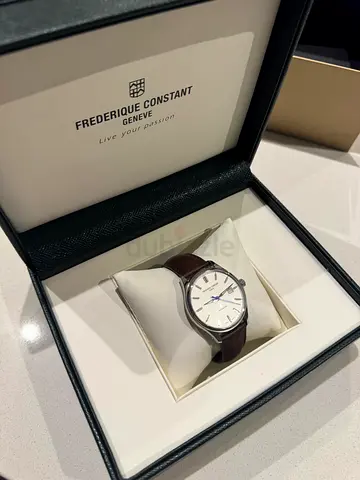 Frederique Constant Classic Automatic Men's Watch with Brown Leather Strap