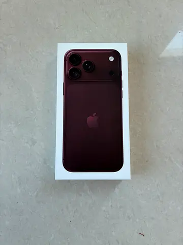 Apple iPhone 18 Pro Max 512GB (Burgundy) boxed - unused condition