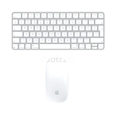 Apple Magic Keyboard (Wireless) + Magic Mouse — White/Silver