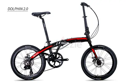 Trinx dolphin 2.0 aluminium frame size 20 inch light wight folding bike