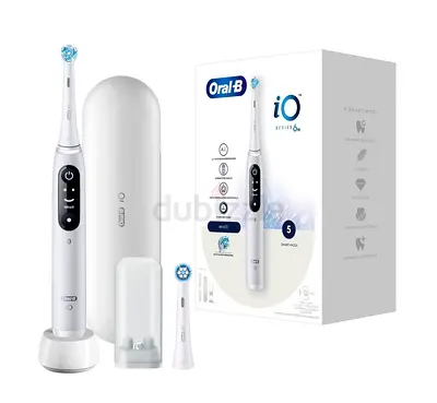 Oral-B iO Series 6N Electric Toothbrush – White (Brand New / Box Packed)