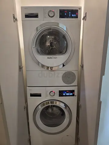 Bosch series 8 Washer Dryer separate set
