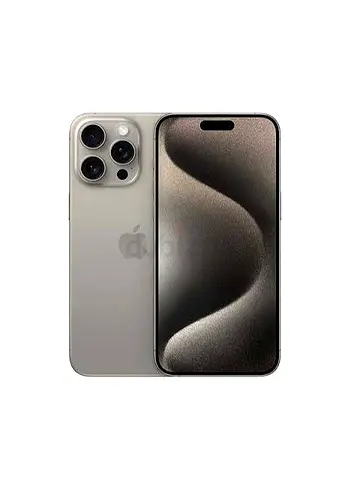 iPhone 15pro 128GB Natural Titanium.. single hand phone.. dual physical sim card