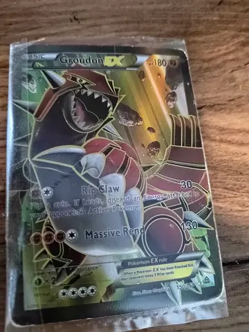 Pokémon primal groudon EX