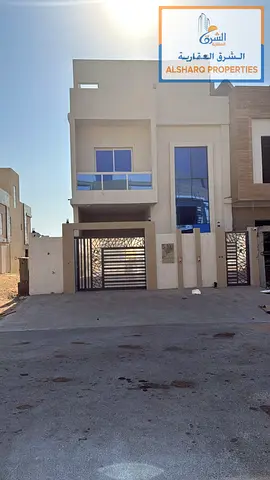 Brand-New Corner Townhouse for Sale _ Al Helio 2 Ajman _ First Occupancy _ 4 Master Bedrooms _ Maid’s Room _ 2,100 SQFT _ 190 SQM _ Street & Lane Corn