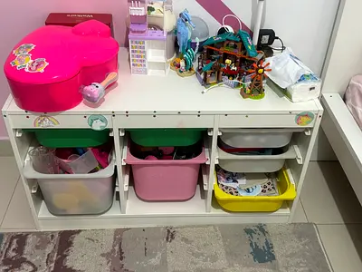 Toys storage from ikea - perfect for organziation!