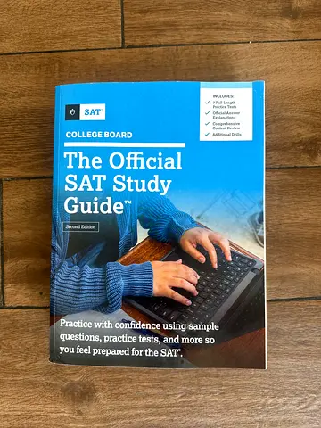Official SAT study guide unused with practice tests