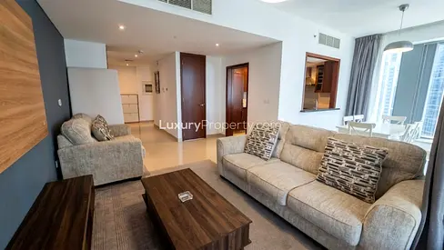 Fountain and Burj View | Furnished | Chiller Free
