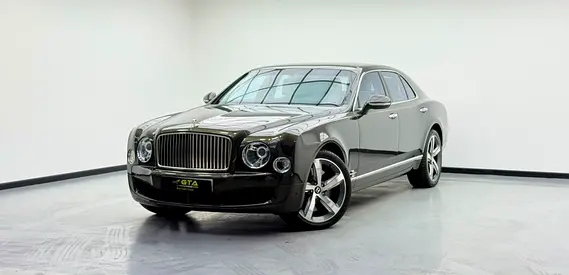 2016 Bentley Mulsanne Speed, Full Bentley Service History, GCC Specs
